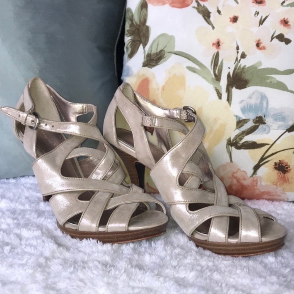 Coach Platform Heels
